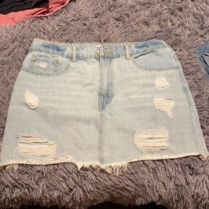 Jean skirt